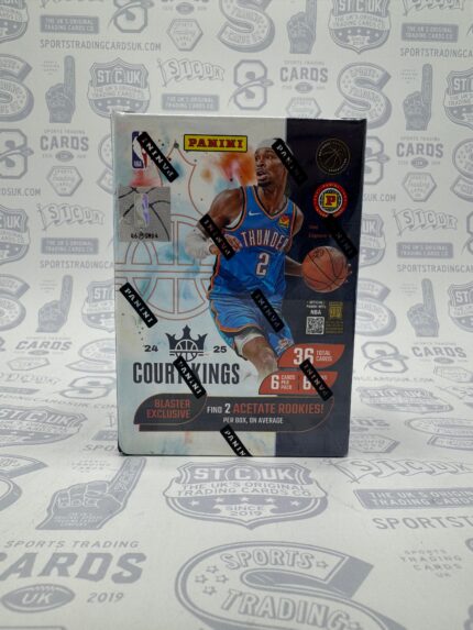2024-25 PANINI COURT KINGS BASKETBALL HOBBY INTERNATIONAL BLASTER BOX
