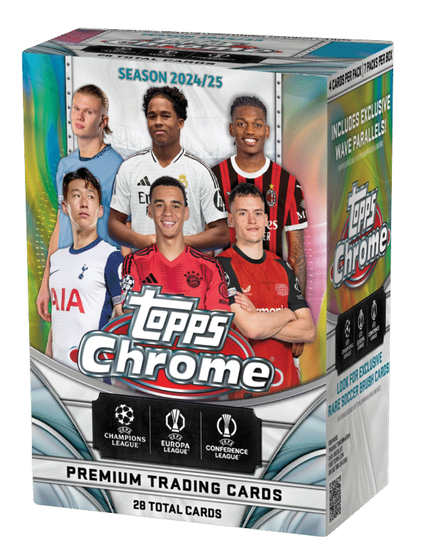 Topps Chrome UEFA Club Competitions 2024/25 - Value Box