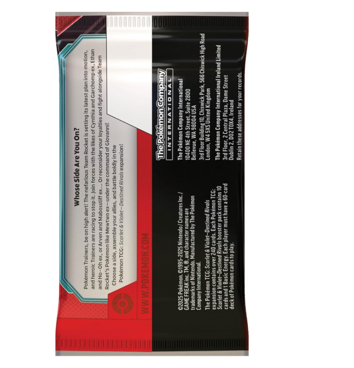 Pokemon TCG: Scarlet & Violet - Destined Rivals Booster Display Box - 36 Packs