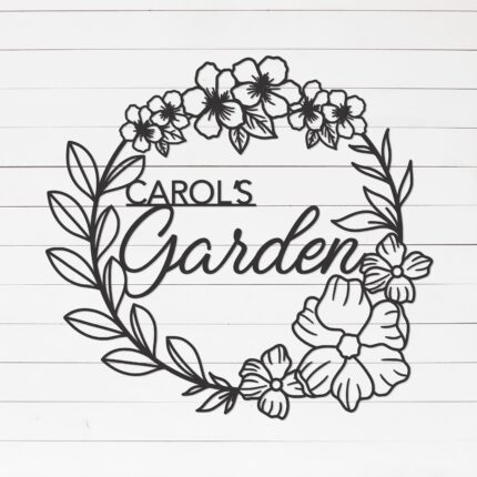 Personalized Garden Sign | Custom Garden Sign | Mother's Day Gift | Metal Garden Sign | Outdoor Sign | She Shed | Gift For Mom